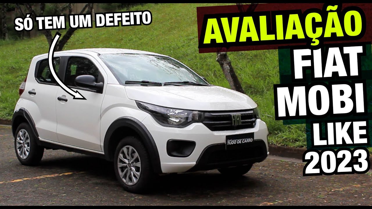 Avaliação Fiat Mobi Like 2023 - Vale a pena comprar o carro mais barato da Fiat?