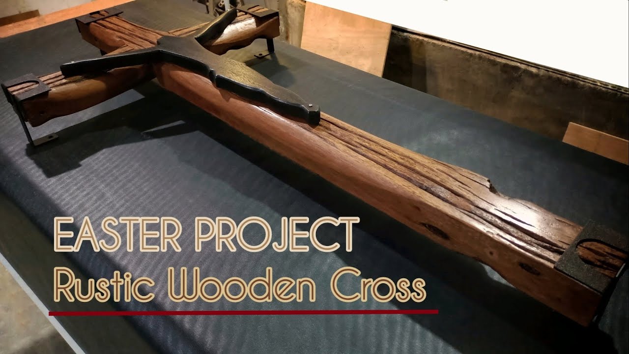 MAKING A RUSTIC WOODEN CROSS / EASTER PROJECT