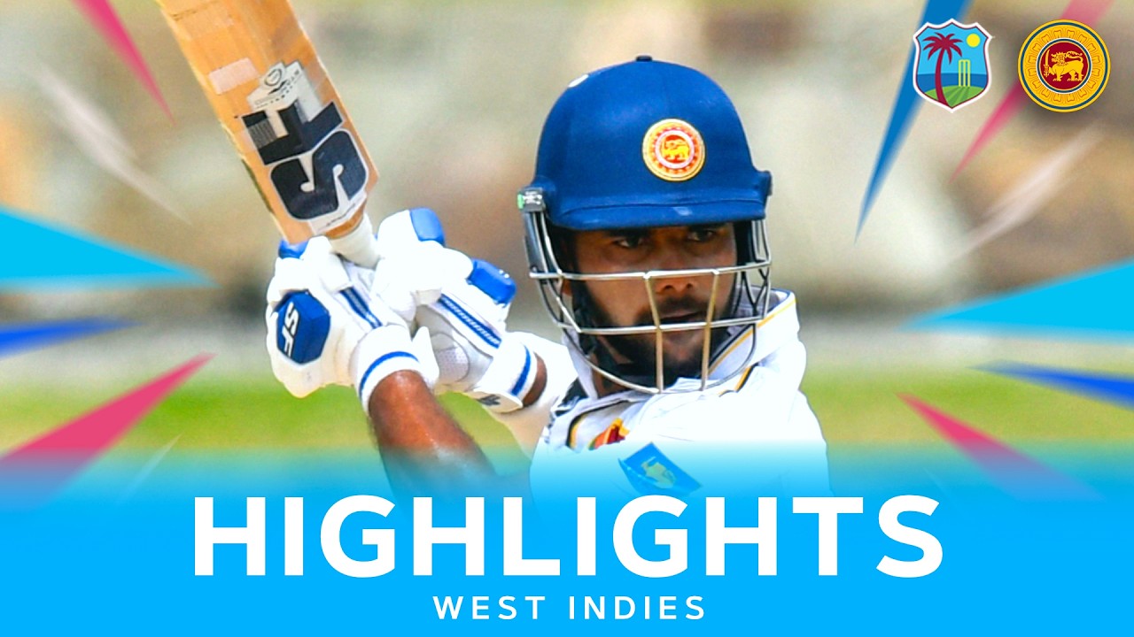 Sonal Dinusha 92 & Big Declaration | Extended Highlights | West Indies v Sri Lanka | 2nd Test Day 2