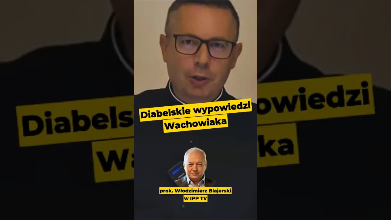 Devilish statements by Father Wachowiak! - Prosecutor Blajerski #IPPTV #Church #Wachowiak #Cathol...