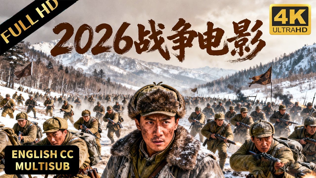 【2026最新战争大片】三百抗联英雄被困长白山！断水断粮血战日本两万大军！#历史 #古装 #战争 #生还