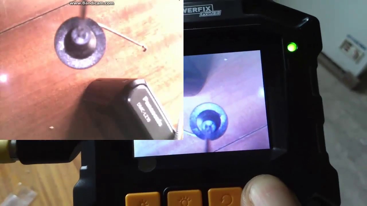 Powerfix Profi endoskop z Lidla wideo