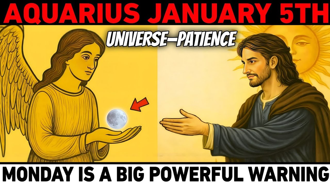 AQUARIUS ♒ January 5, 2026: A Powerful Warning from the Universe—Patience Today Unlocks Your Future!