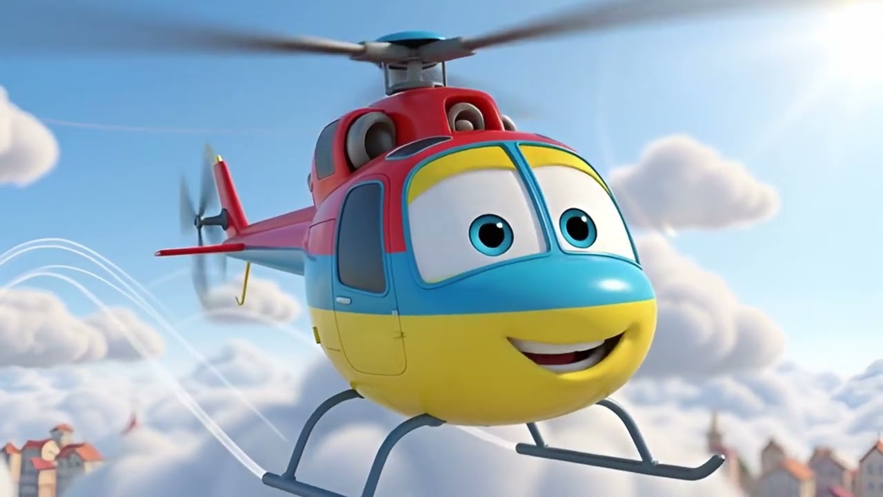 11. El Helicóptero Pequeñito Vuela por Ciudad