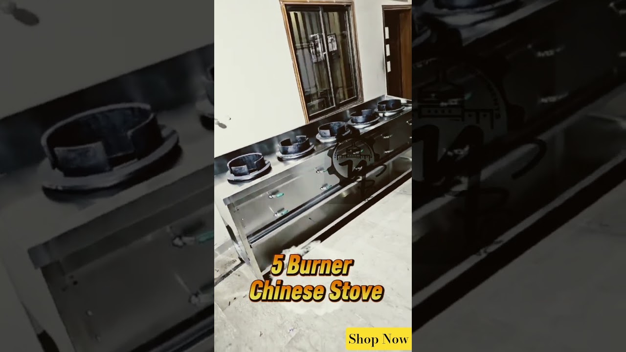 5 Burner Chinese Stove 