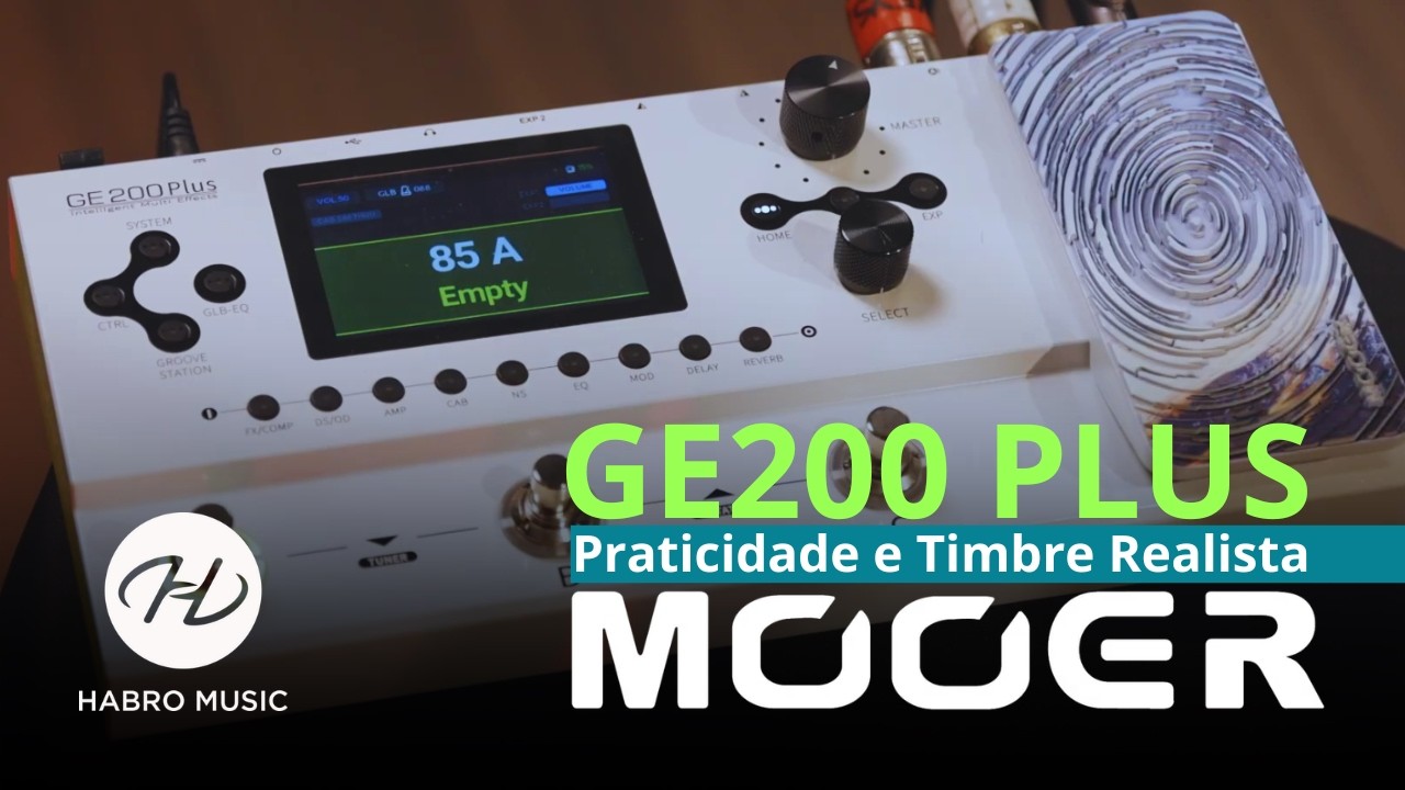 Review Completo: Tudo o que você precisa saber sobre a MOOER GE200 PLUS