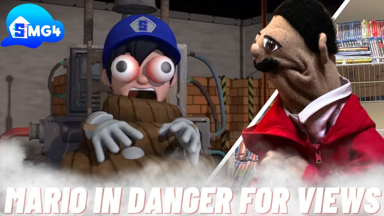 SMG4: I Put Mario In Danger For Views | Smg4 Does A Lil Funny Challenge (Puppet Reaction)