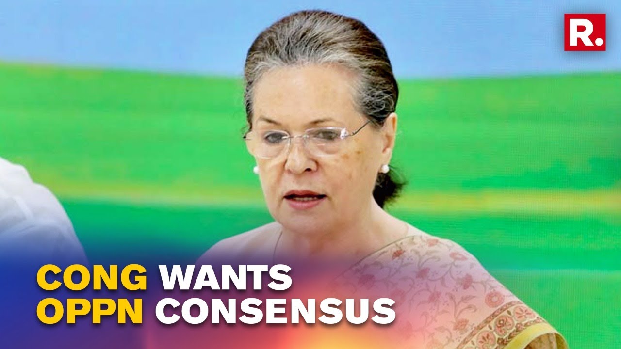 Congress To Hold Meet To Select Joint Opposition Candidate For Vice President Election