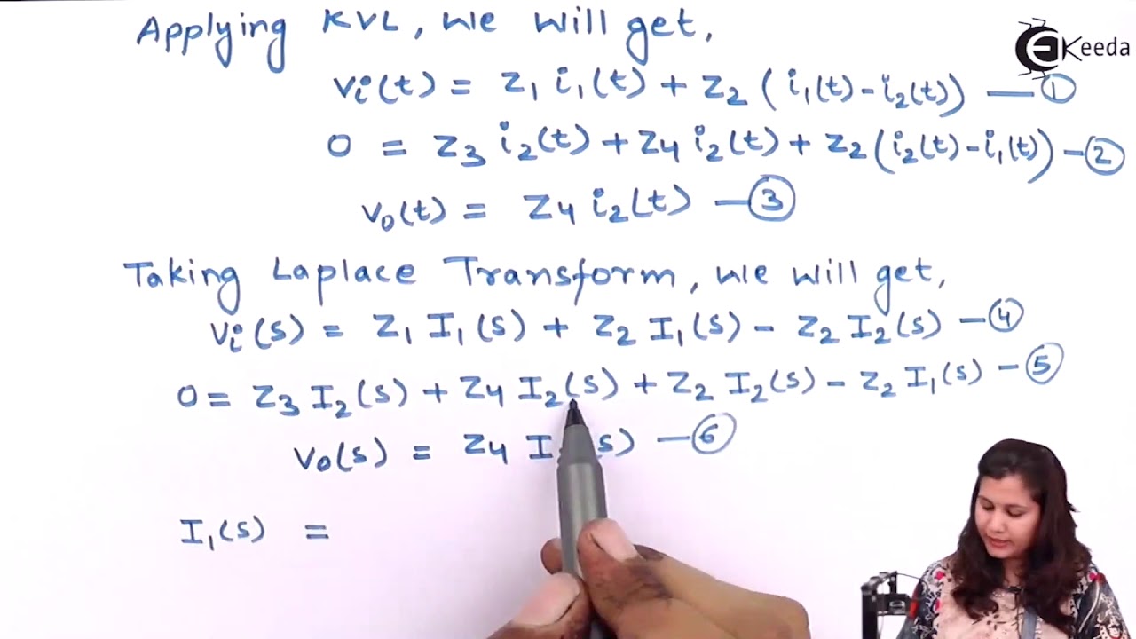 Transfer Function of Electrical Network Problem 4 - Transfer Function - Control Systems