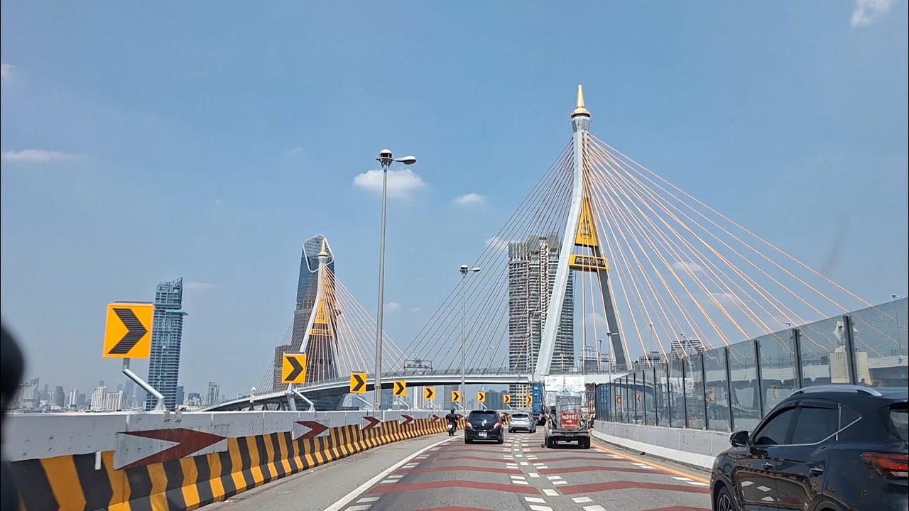 รีวิว สะพานภูมิพล กาญจนาภิเษก ปากน้ำ
