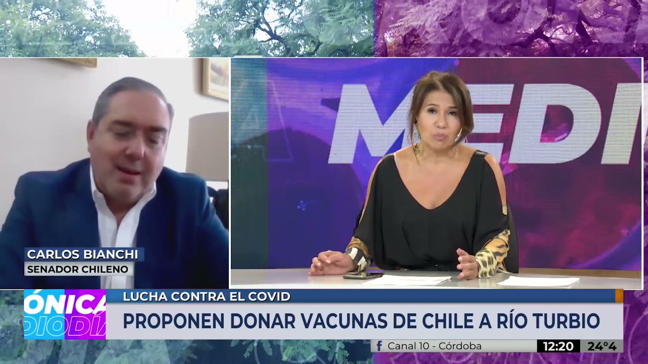 Senador chileno propone donar vacunas contra el coronavirus a la localidad argentina de Río Turbio
