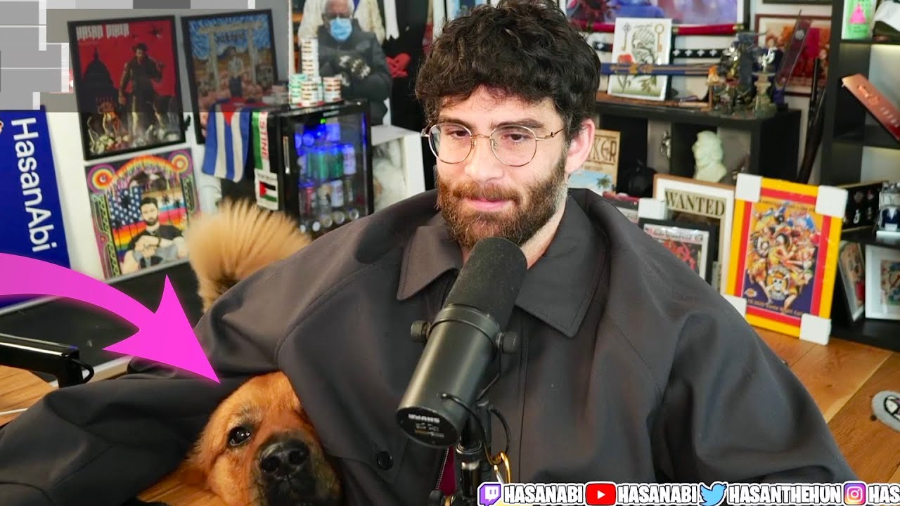 Kaya Becomes Hasan's Emotional Support Dog | HasanAbi Reacts