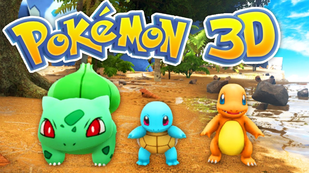 The BEST POKEMON Game EVER! (Pokemon 3D #1)