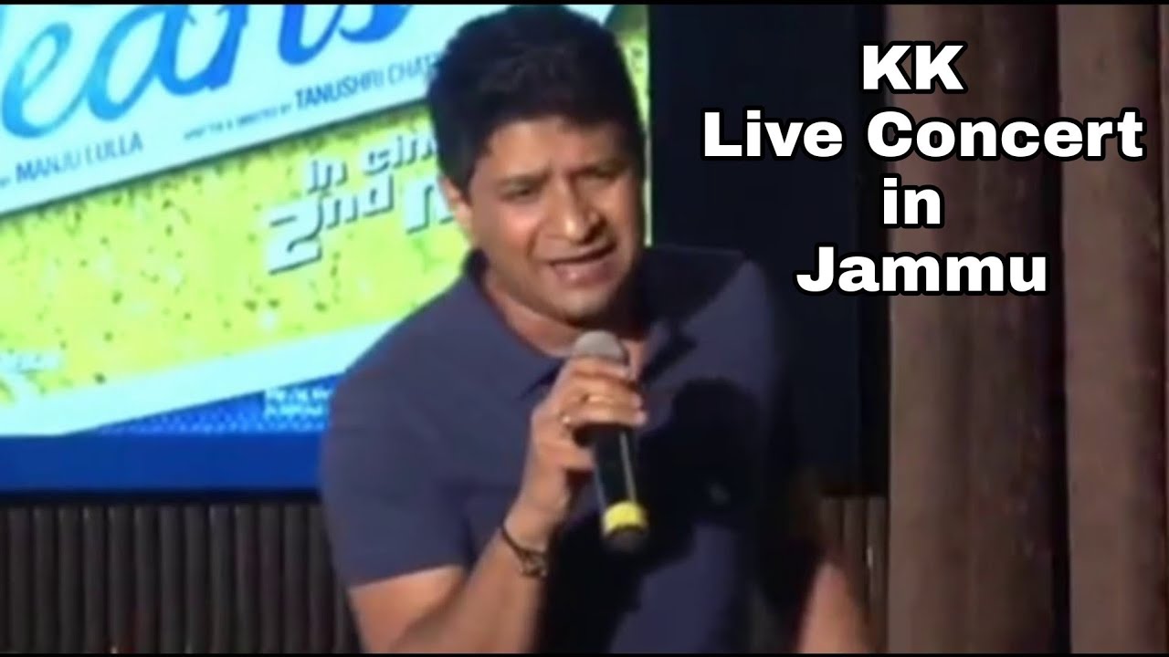 Singer KK live 