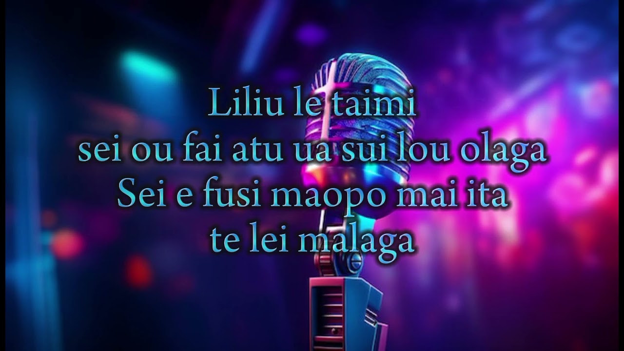 Karaoké_Vaniah Toloa - Liliu le Taimi