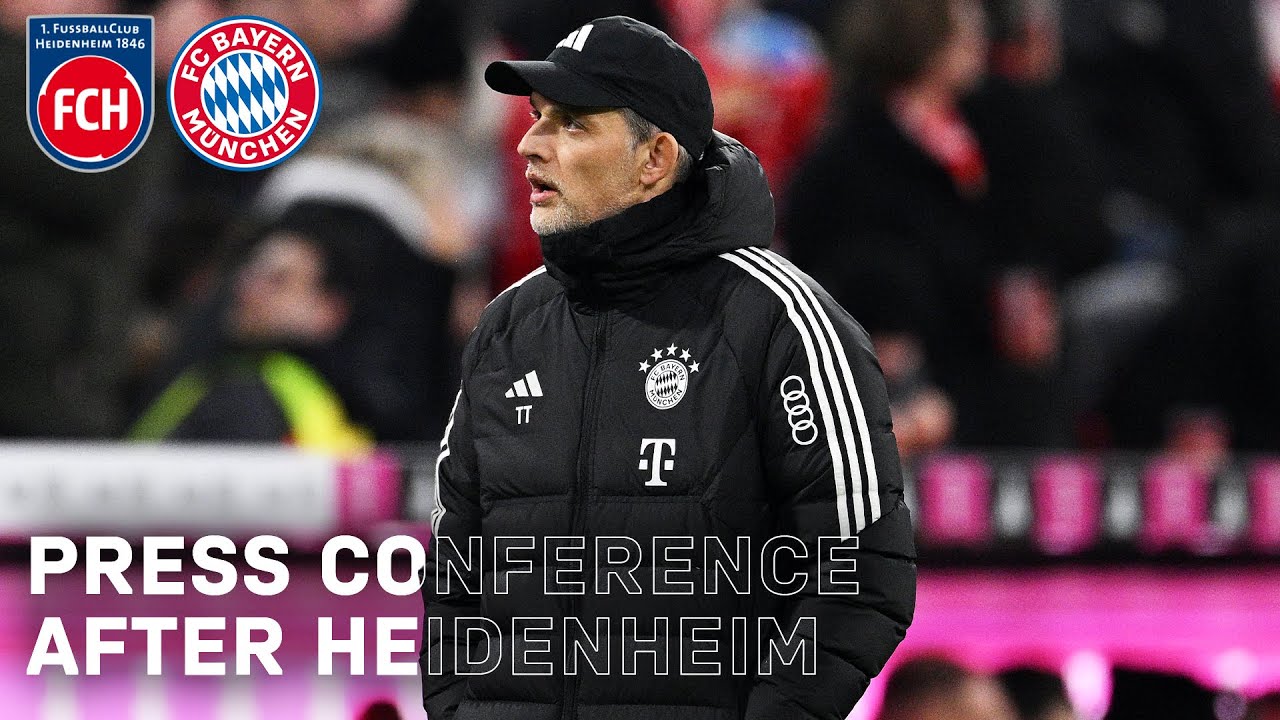 Press conference after FC Heidenheim vs. FC Bayern | 🇬🇧