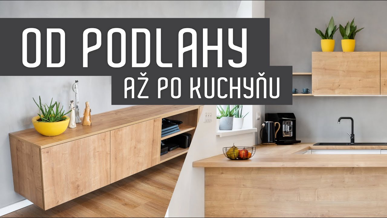 Od podlahy, cez dvere a nábytok, až po kuchyňu