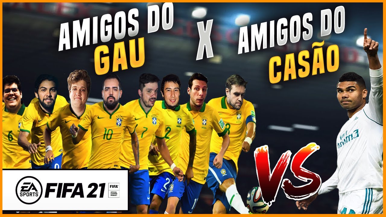 Amigos do GAU vs Amigos do CASÃO no FIFA 21 Pro Clubs