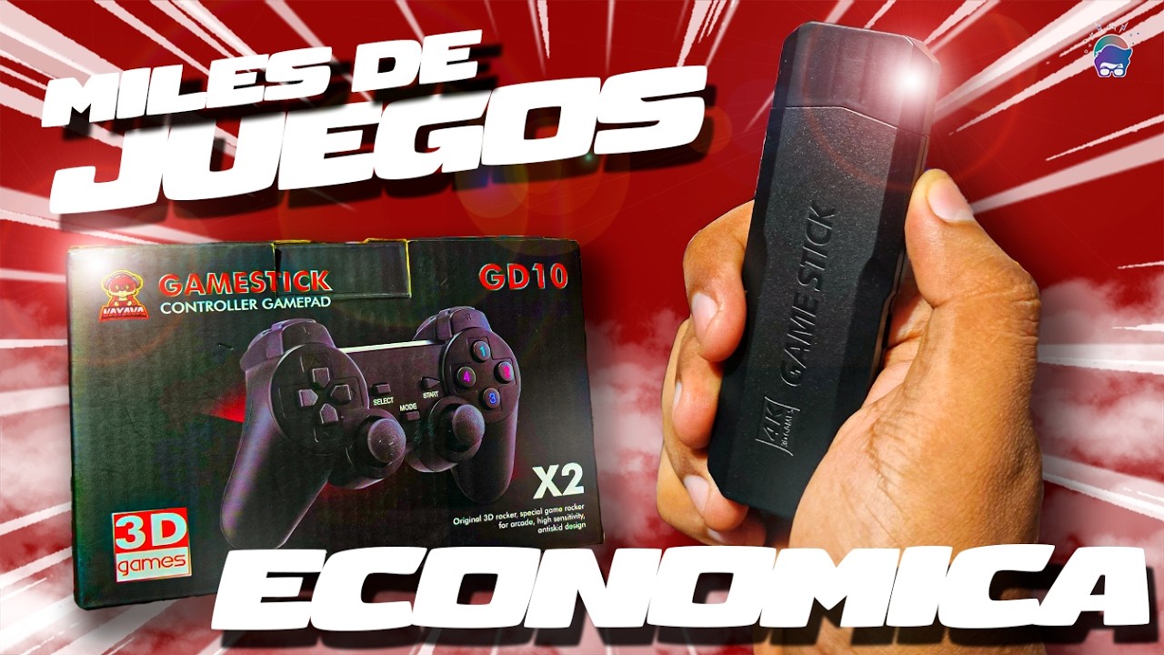 REVIEW de la GAME STICK GD10🔥 - ¿tiene BUENOS JUEGOS? - Vretch