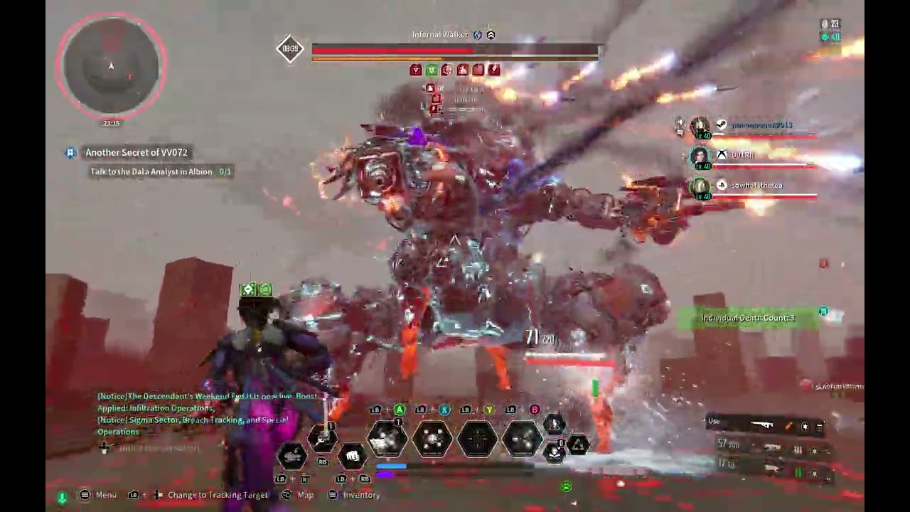 Nell vs Infernal Walker