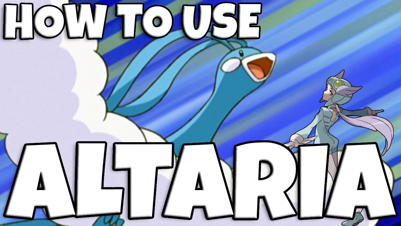 HOW TO USE ALTARIA THE HUMMING POKEMON! Pok&eacute;mon Scarlet/Violet Moveset Guide Including Gameplay!