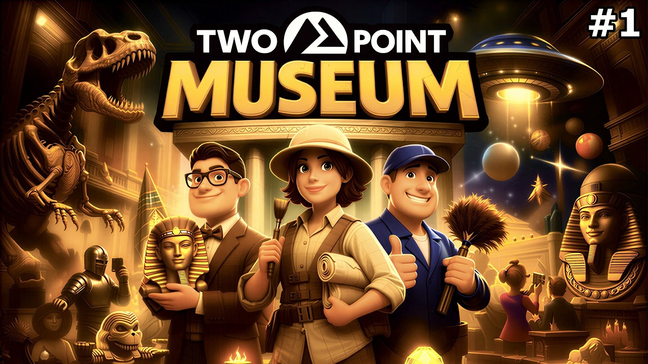 Симулятор постройки и куратора музея ► Two Point Museum #1
