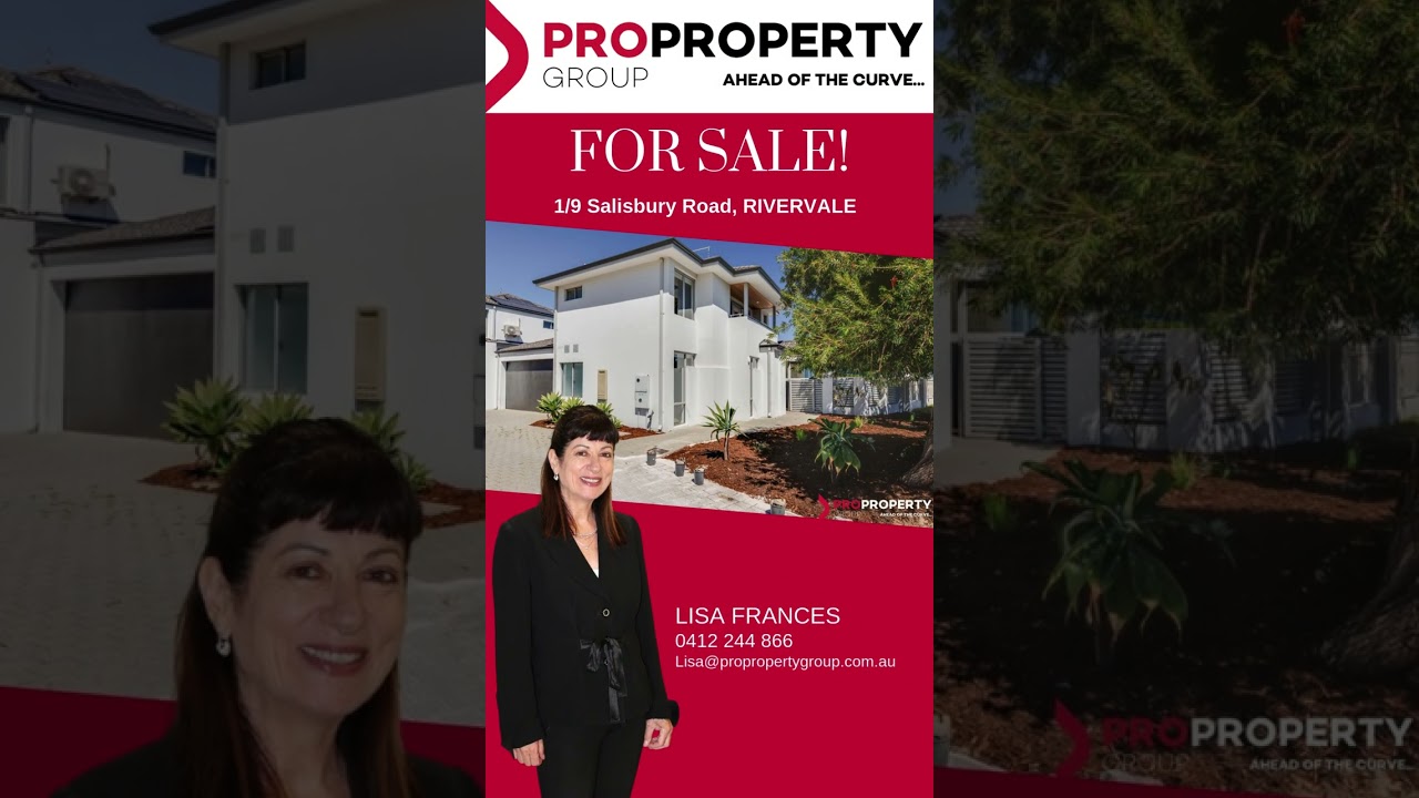 FOR SALE: 1/9 Salisbury Road, RIVERVALE!