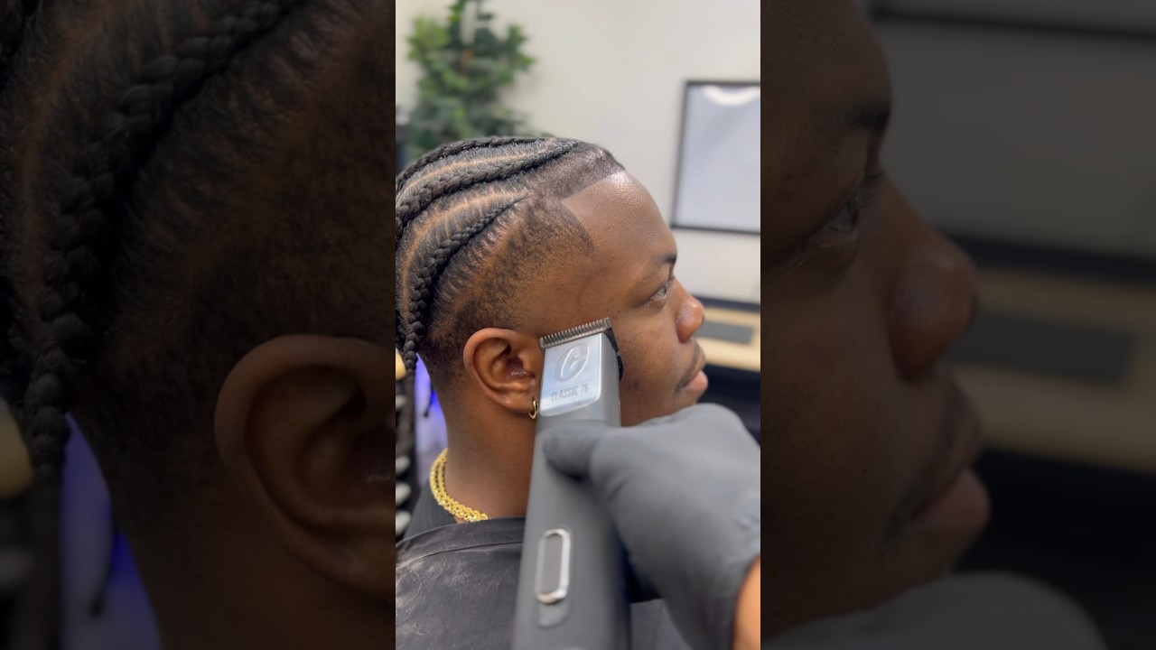 Taper, using my detachable clipper 