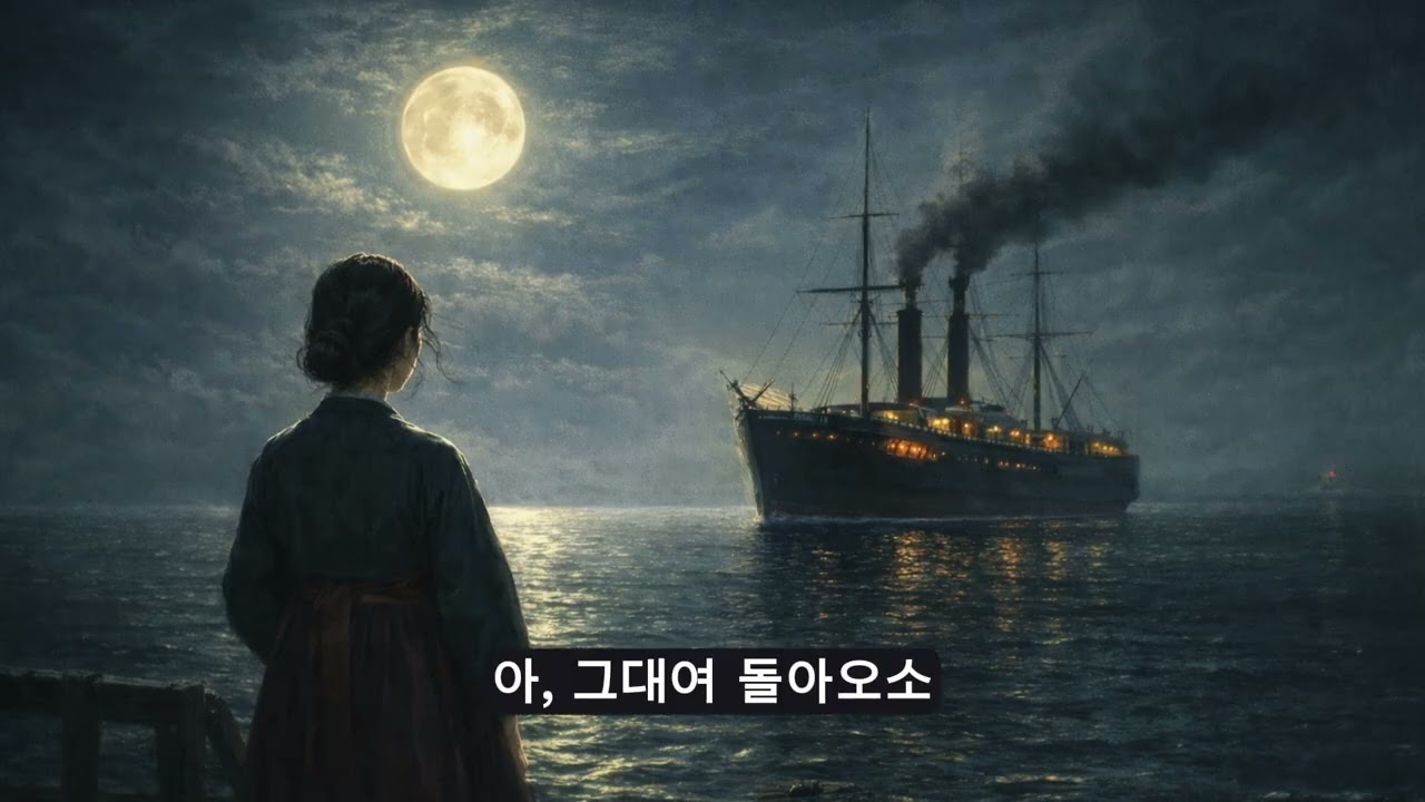 [전통가요] 부두의 그림자 Shadow at the Pier