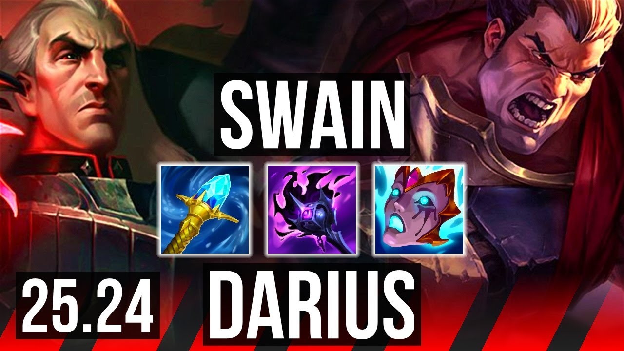 SWAIN vs DARIUS (TOP) | EUW Master | 25.24