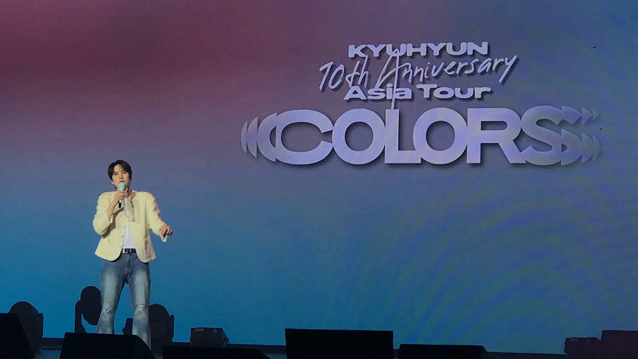 [20250405] Kyuhyun 10th Anniversary Asia Tour - Colors in Manila