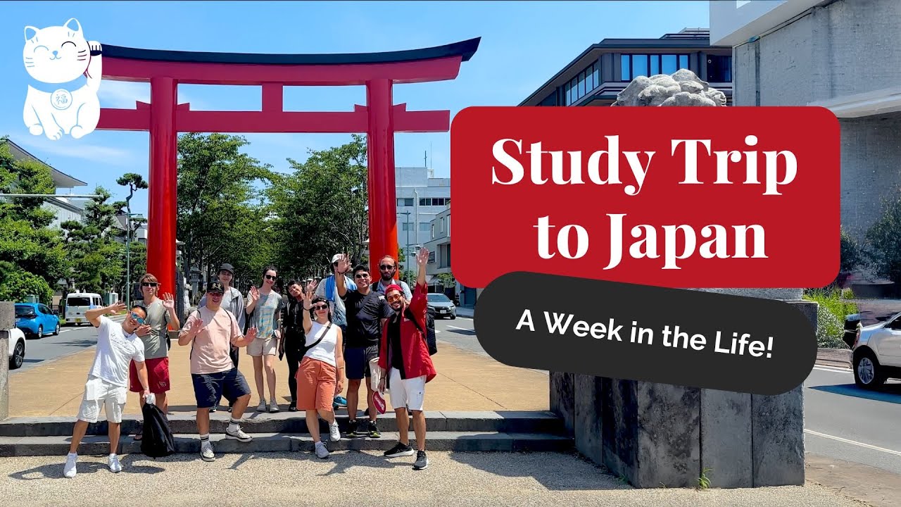 Follow us through a week of classes and activities in Japan