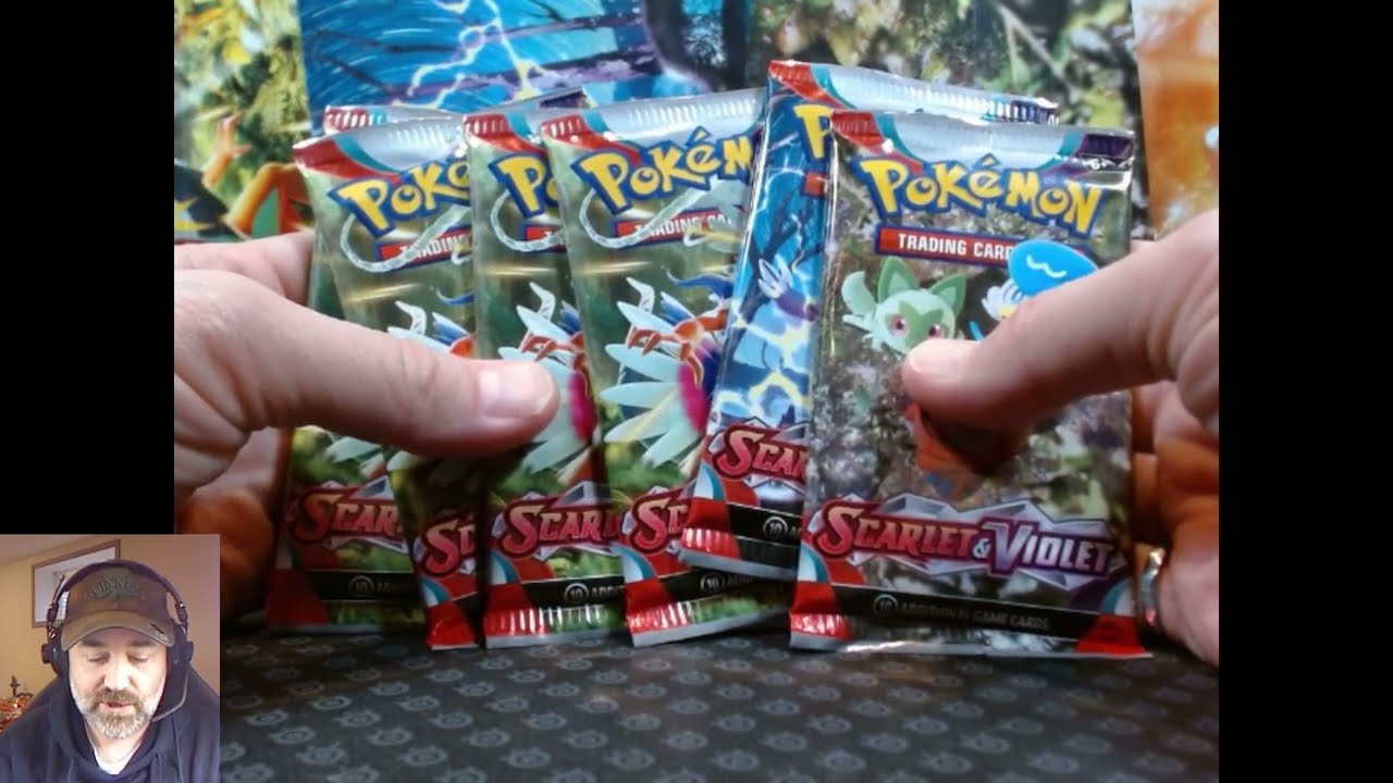 Pokemon! Scarlet and Violet Base Set Boosters!