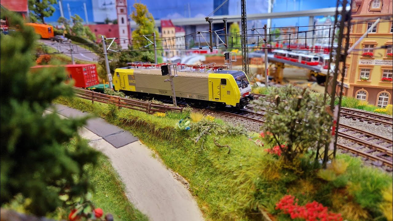 H0 Modelleisenbahn - Fahrvideo Mai 2024