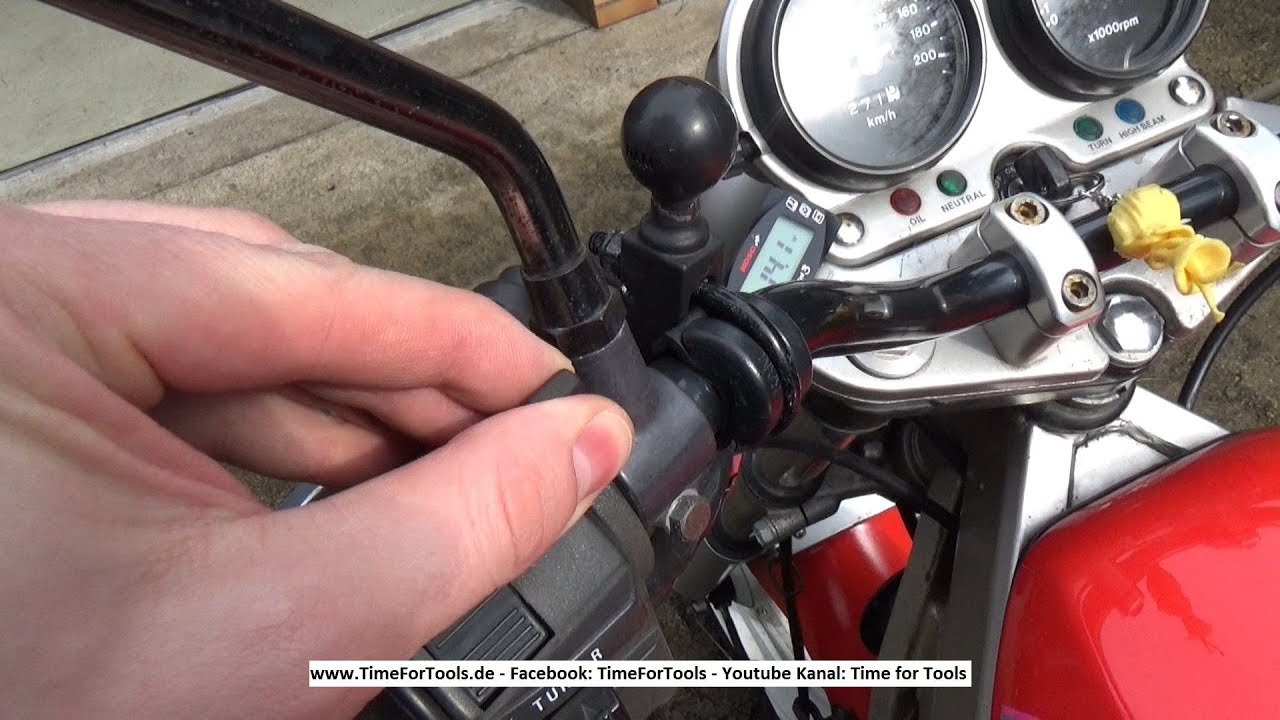 Motorrad starten mit Choke - Kaltstart  - Tutorial + Starthilfe