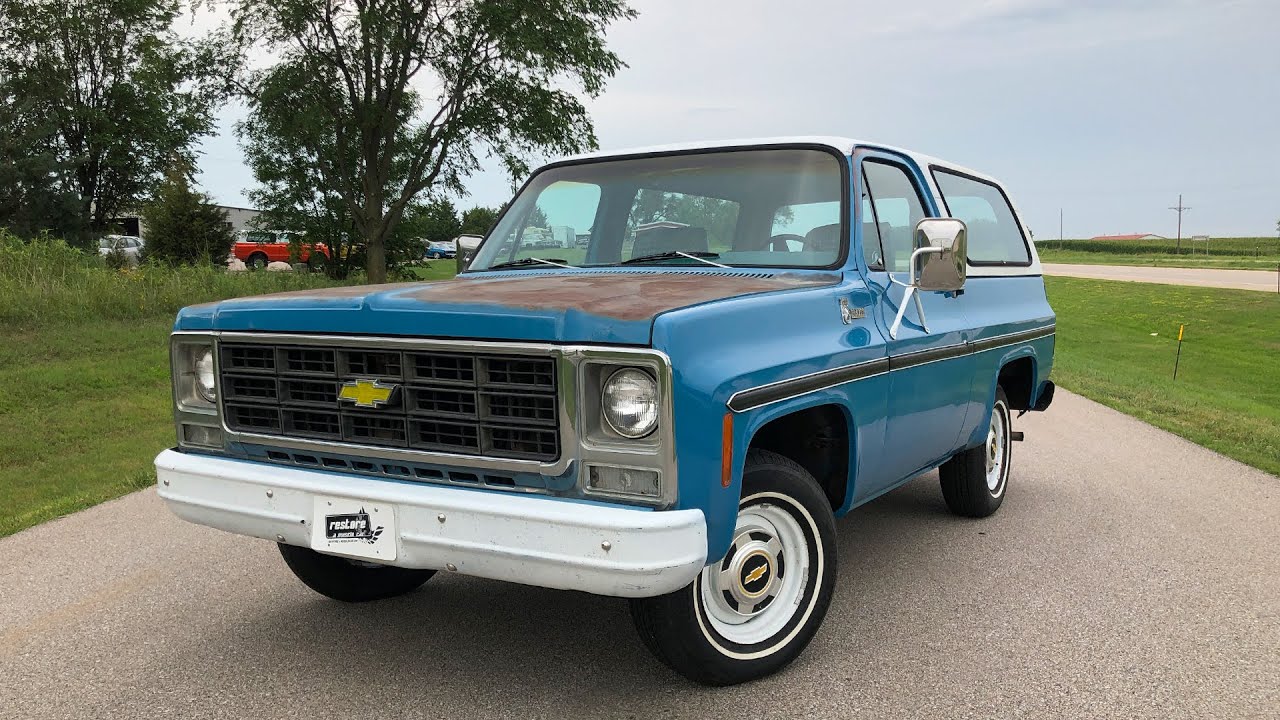 1979 Chevrolet Blazer, AC, Hard to find 2WD Square Body Stock #1189