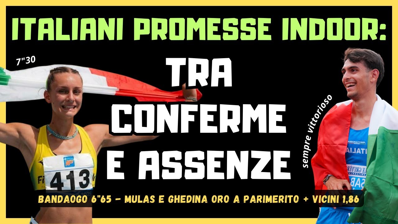 Italiani PROMESSE indoor 2026: tutti i risultati più interessanti [Atletica]