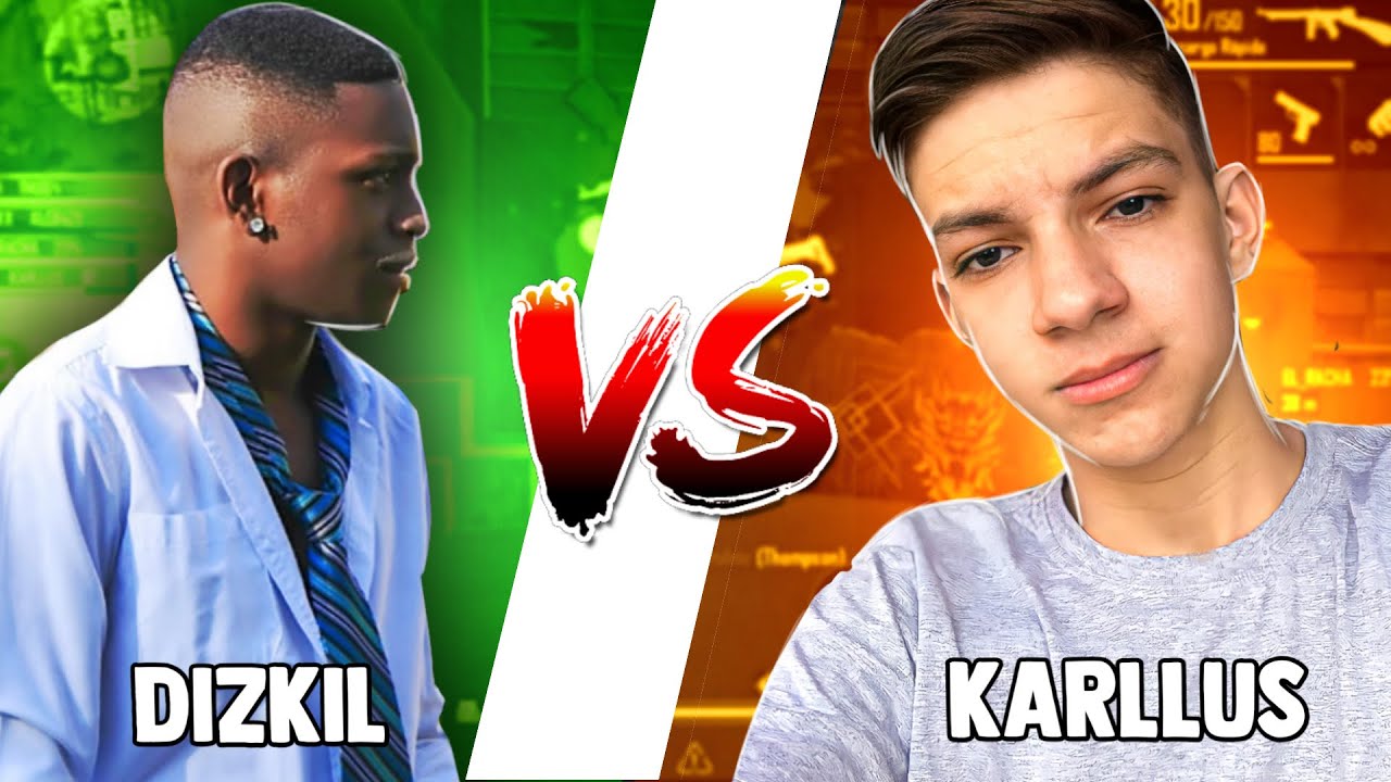 DIZKIL ME DESAFIOU PRA UM X1! 😯🔥 KARLLUS VS DIZKIL!