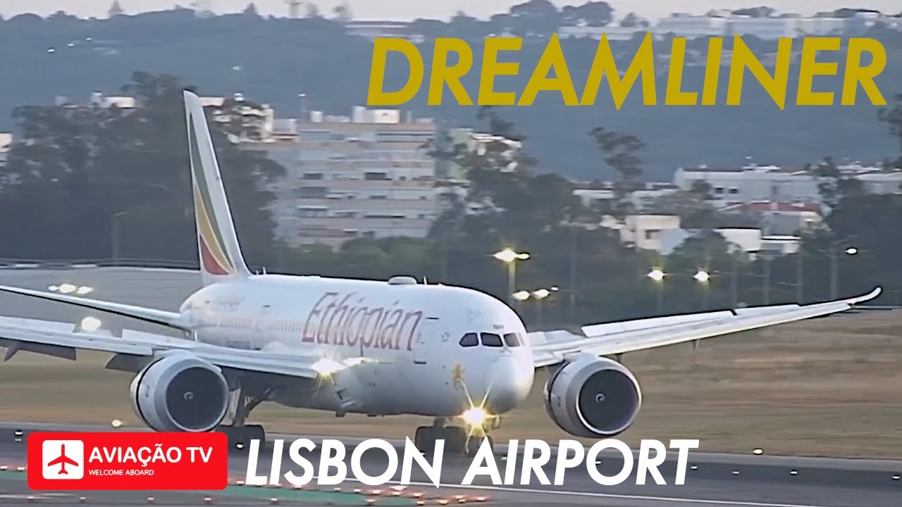 Ethiopian Boeing 787-8 Dreamliner | ET-ASH | Lisbon Airport (LIS/LPPT)