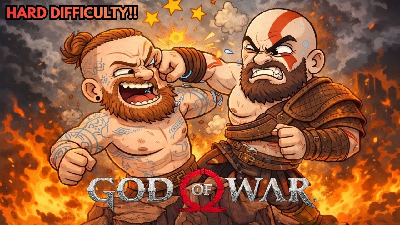 Live🔴God of War | #10 | HARD DIFFICULTY