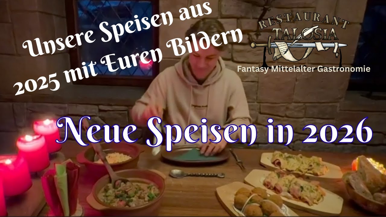 Mittelalter Erlebnisgastronomie Talosia  mit neuen  4+ Personen Gelage 