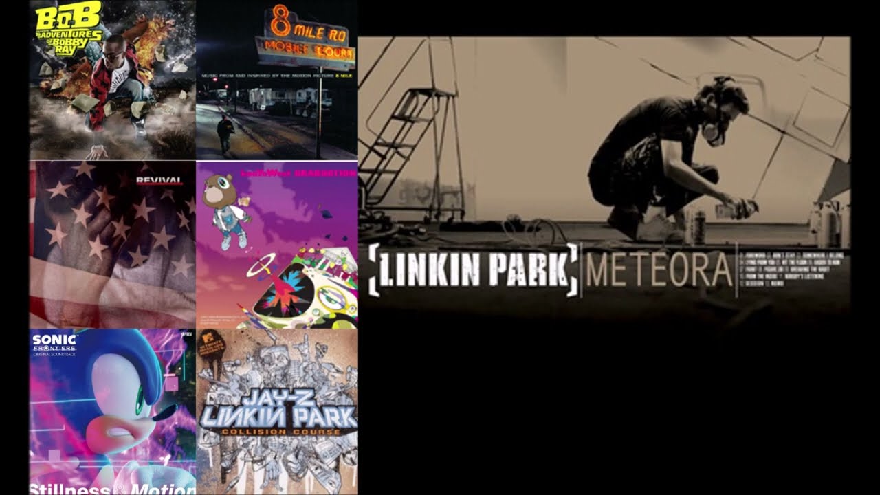 Numb Mega Mix - Linkin Park/Jay-Z/Eminem/Hayley Williams/B.o.B/Kanye West/Sonic Frontiers