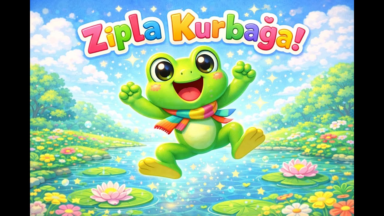 Zıpla Zıpla Minik Kurbağa 🐸🎶
