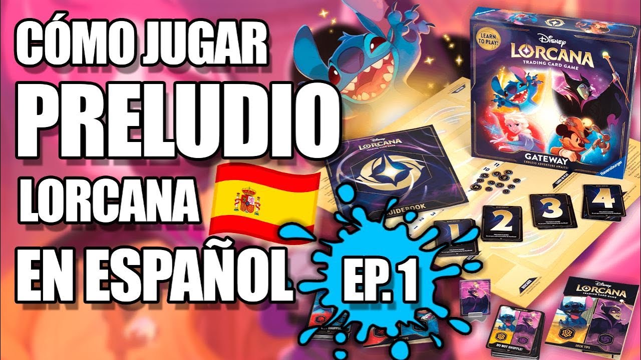 ❓ CÓMO JUGAR LORCANA PRELUDIO en ESPAÑOL | LORCANA EN ESPAÑOL | PRELUDIO ESPAÑOL LORCANA | EP. 1