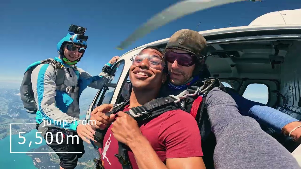 High Altitude Helicopter Skydive with Skydive Interlaken