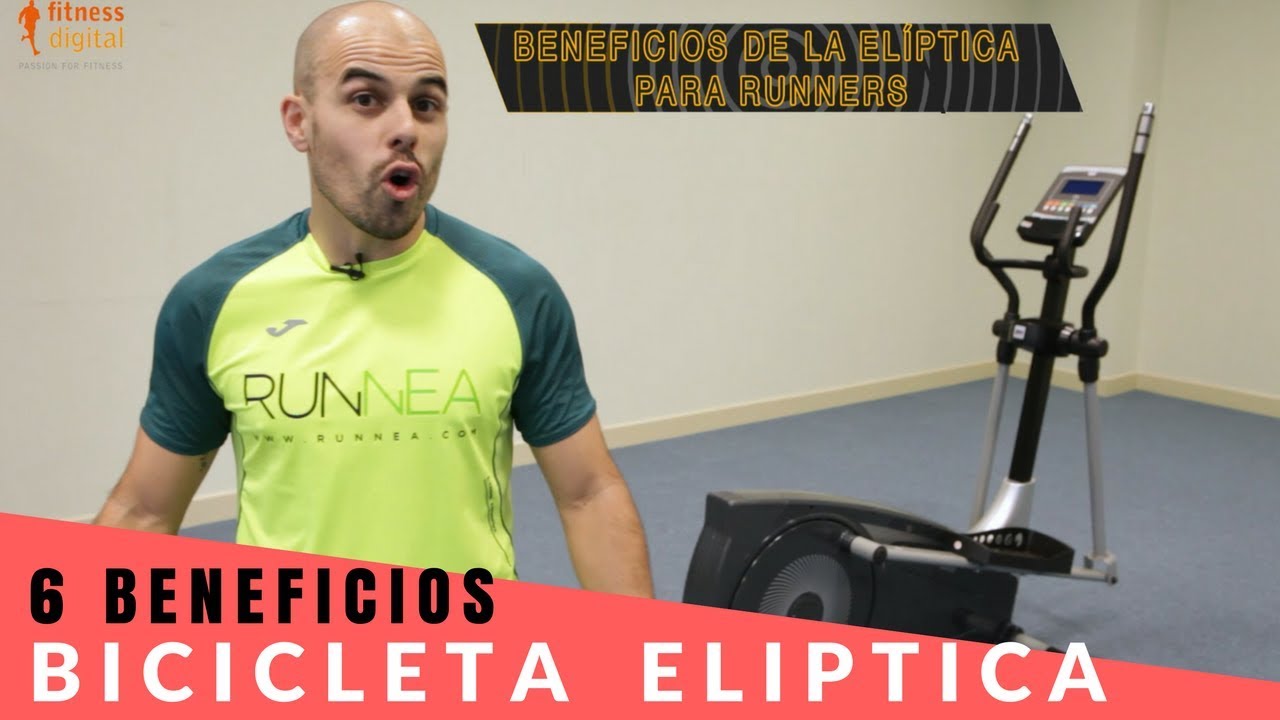 Los 6 beneficios de la bicicleta el&iacute;ptica para runners 🏃