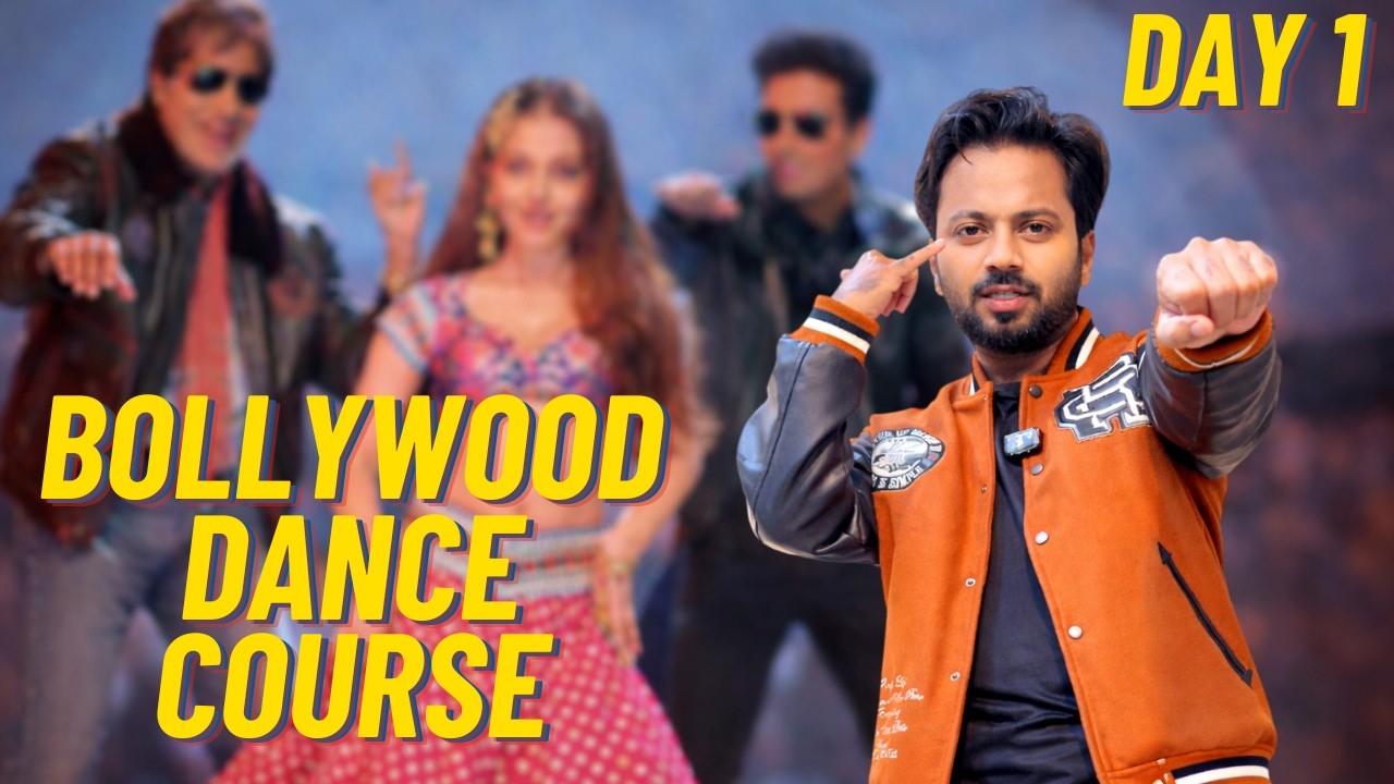 Kajra Re Dance | Bollywood Dance Course | Day 1 | For Boys and Girls
