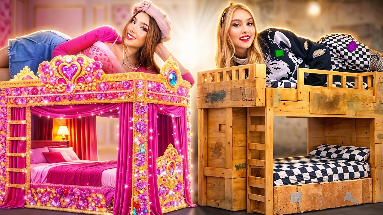 Cheap vs Luxury Room Makeover! Room Ideas Battle With a Budget