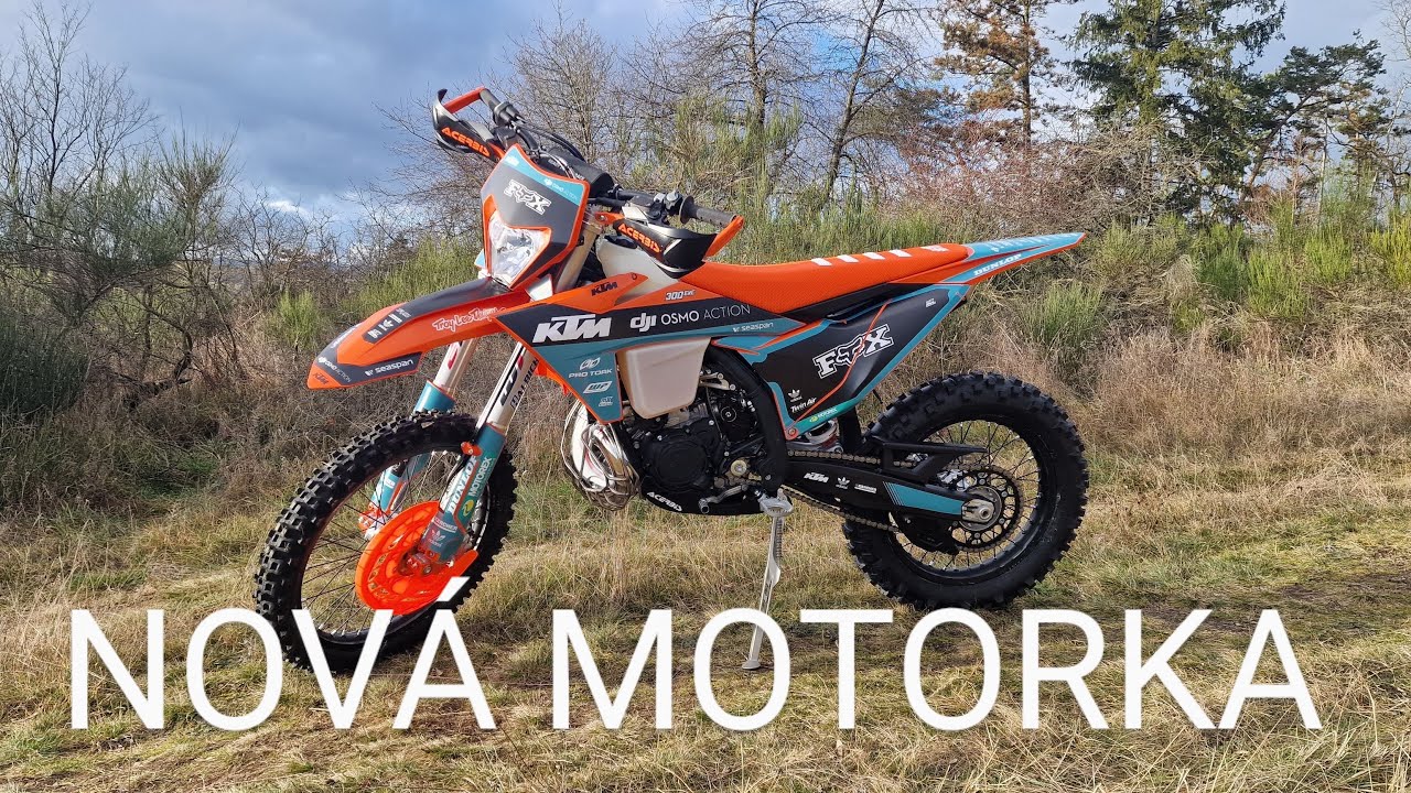 2024-12 - První jízda na KTM EXC 300 TBI 2025
