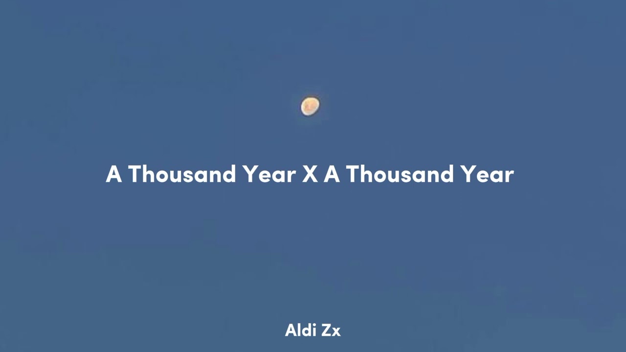 A Thousand Year X A Thousand Year - Christina Perri ( Tiktok Version )